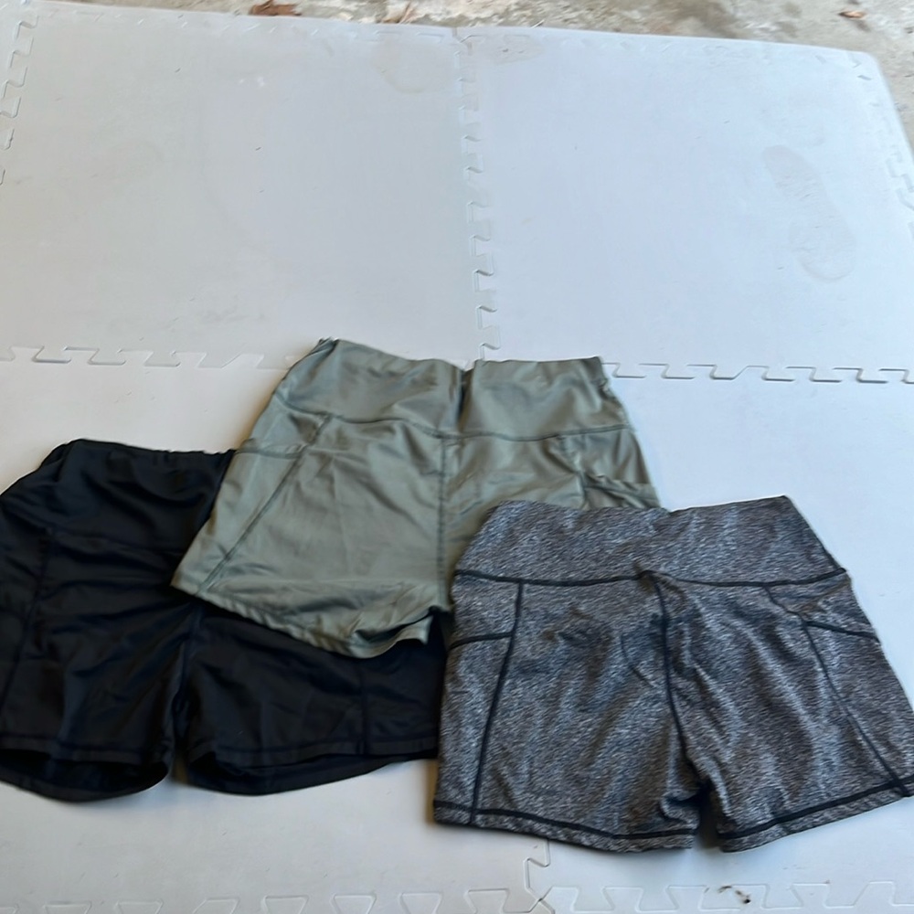 3 pack of running shorts